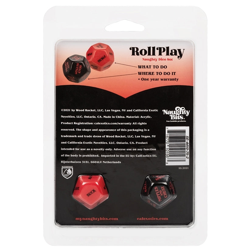 ClaExotics Roll Play Naughty Dice Set