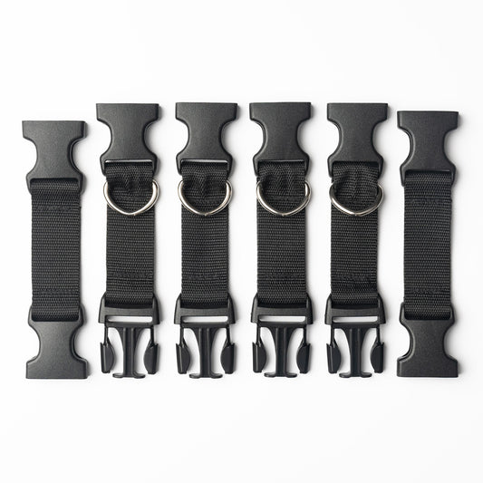 Bondage Kit Accessory - 6 cuff connectors (for use with Liberator products)